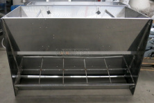 Кормовой аппарат ящичного типа для свиней 1200*300*750